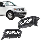 Set of 2 Front Bumper Brackets for Nissan Frontier, Pathfinder