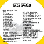 1X Wheel Bearing Kit for BMW Kawasaki Suzuki Husaberg KTM Husqvarna (1993–2008)