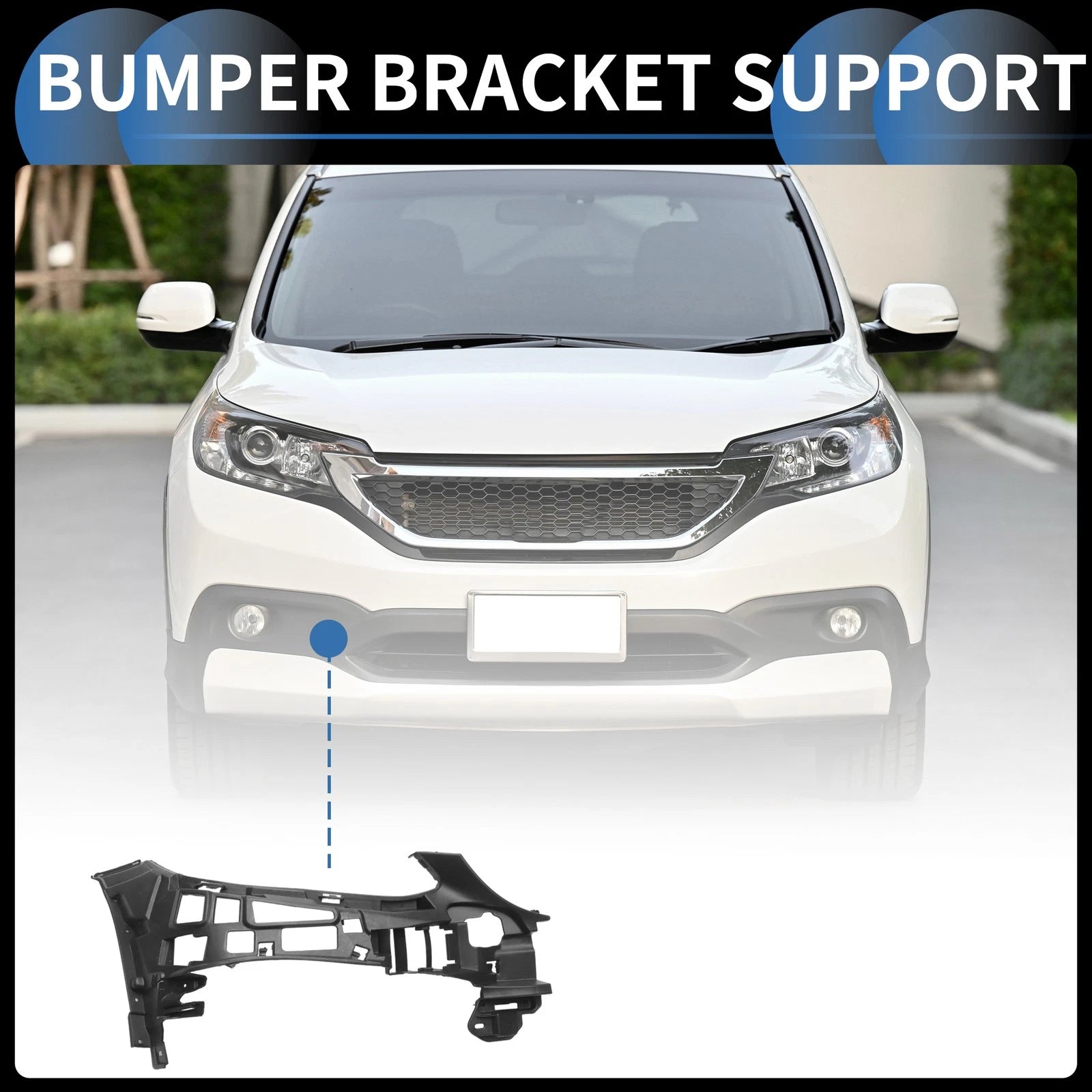 1pc Right Front Bumper Retainer Bracket No.A2058853265 for Mercedes-Benz C300 (2015–2021)