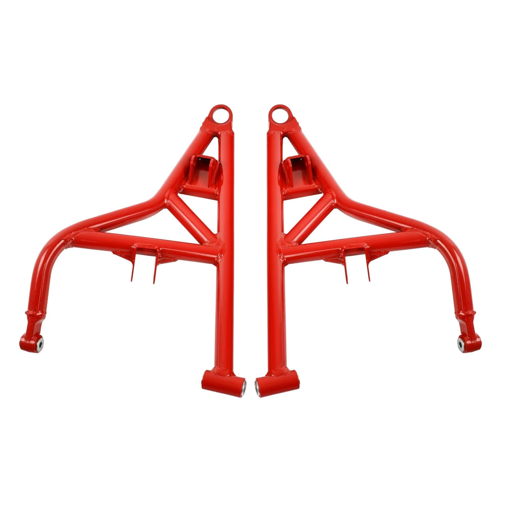 High Clearance Steel Front A Arms for Polaris RZR XP 1000/Turbo (2014–2023) Red