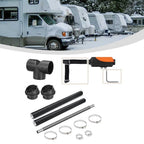 Ducting Kit for Diesel Heater 2KW 5KW 8KW with Extendable Air Outlet