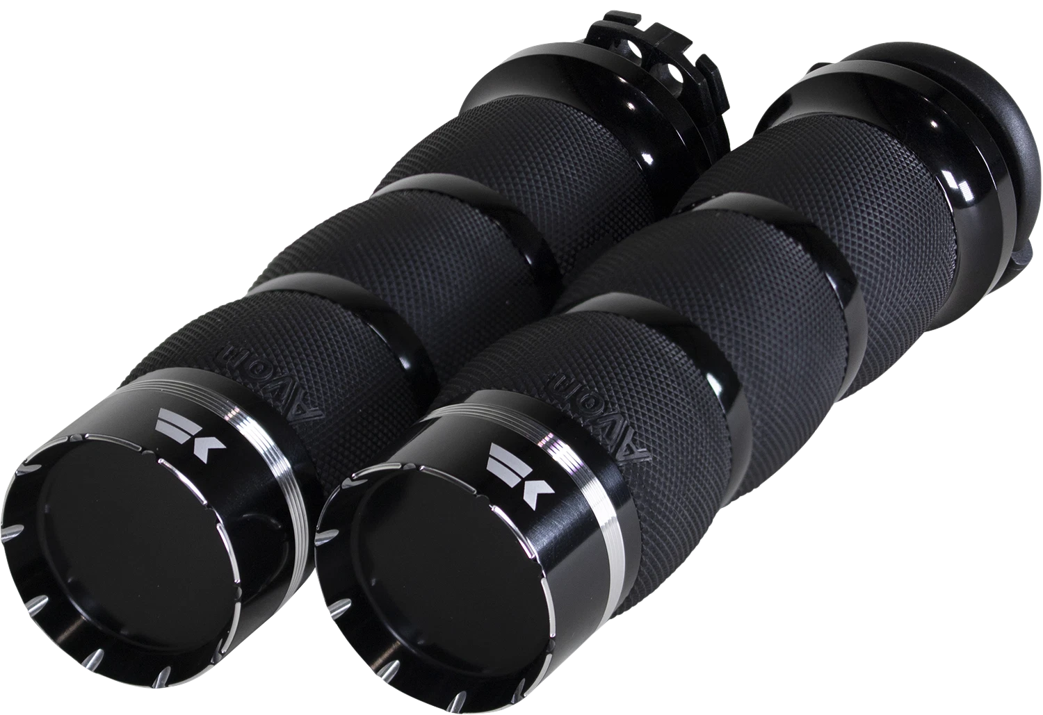 Tracer Grips for Harley Davidson (2000–2023) - Black, Cable, 500210