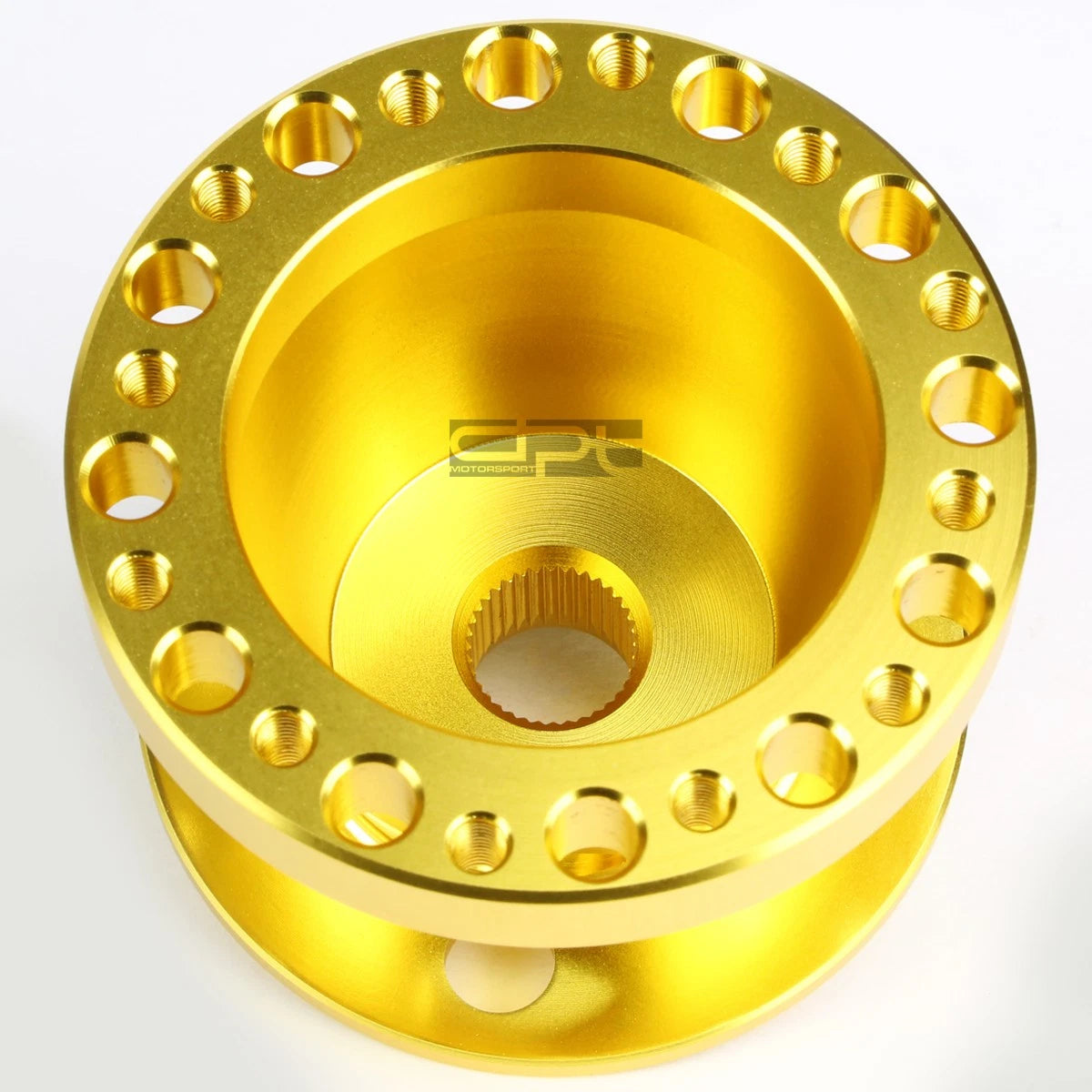 Gold Aluminum 6-Hole Steering Wheel Hub Adaptor for Mazda Miata/RX-7/RX-8/626