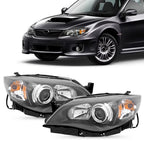 Headlight Assembly Set of 2 for Subaru Impreza (2008–2011)