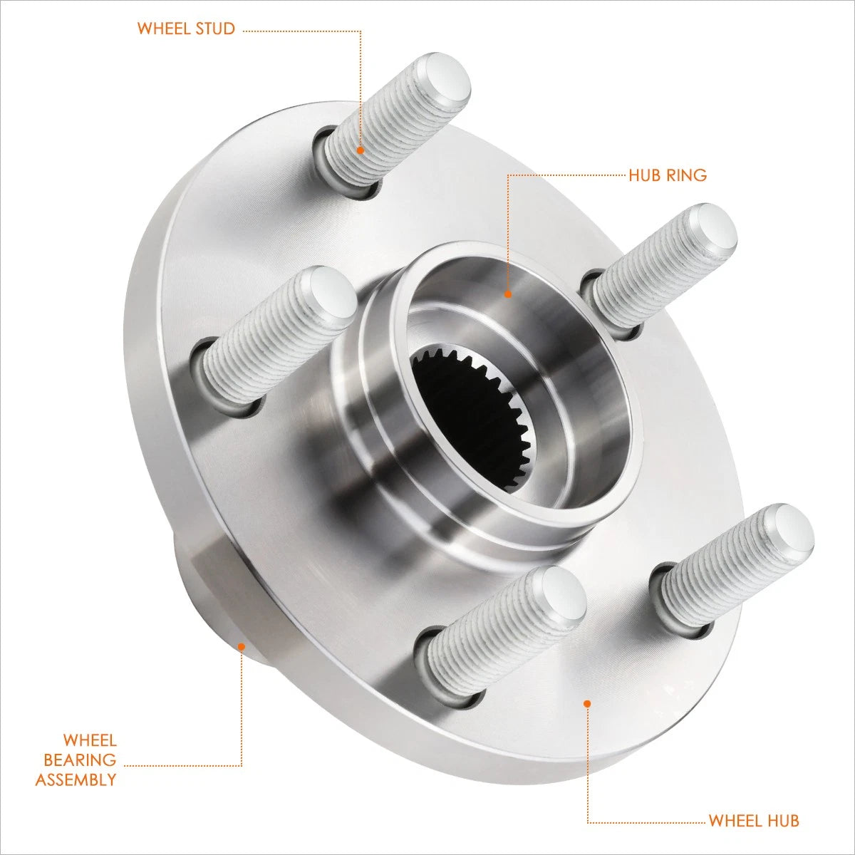 Front Wheel Hub Bearing Assembly for Toyota Corolla/Celica/Matrix (2000–2018)
