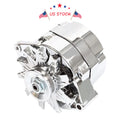 Chrome 12V Alternator for Chevy BBC SBC (1969–1995)