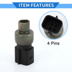 A/C Pressure Switch Sensor for Ford E450, Escape, Mustang, Taurus (Year Range)
