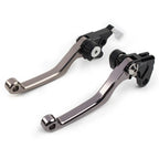 Aluminum Pivot Dirt Clutch Brake Levers for Kawasaki KLX250 D-Tracker (93-97)