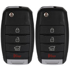 2 Keyless Entry Remote Control Key Fob for Kia Rio (2014–2017)