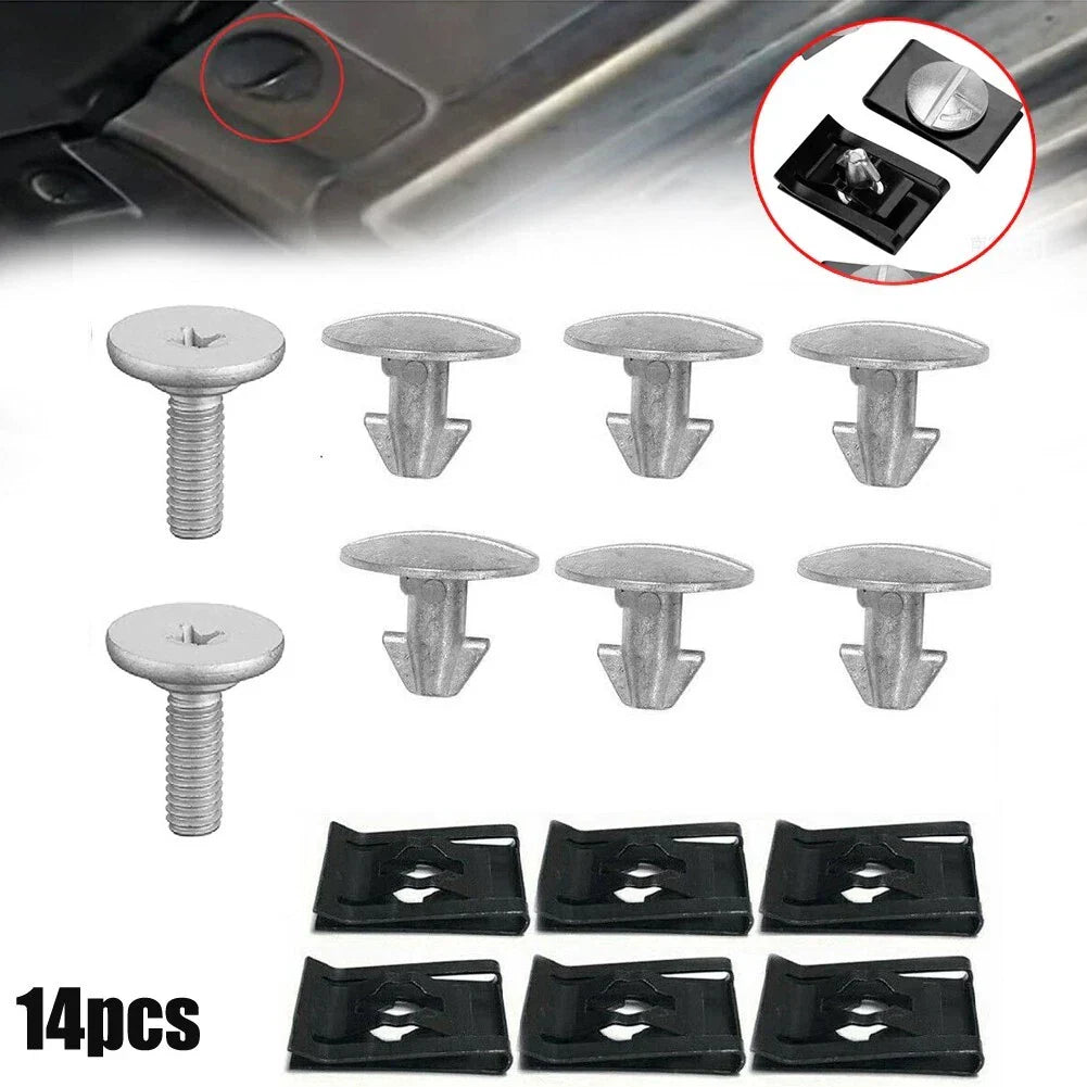 Engine Cover Screw & Bolt & Access Clip Set / 14 Pcs Screws, Bolts & Clips for Honda CR-V (2017���2020)