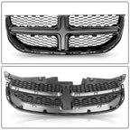 Front Bumper Grille for Dodge Grand Caravan (2011-2020) Black