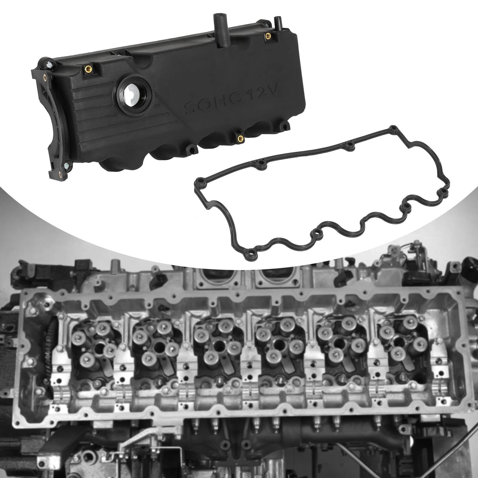 Engine Valve Cover 2241022610 for Hyundai Accent (2000–2002) 1.5L