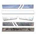 10pc 5 1/2" Rocker Panels for 04-15 Nissan Titan King Cab w/o Tool Box or Guards