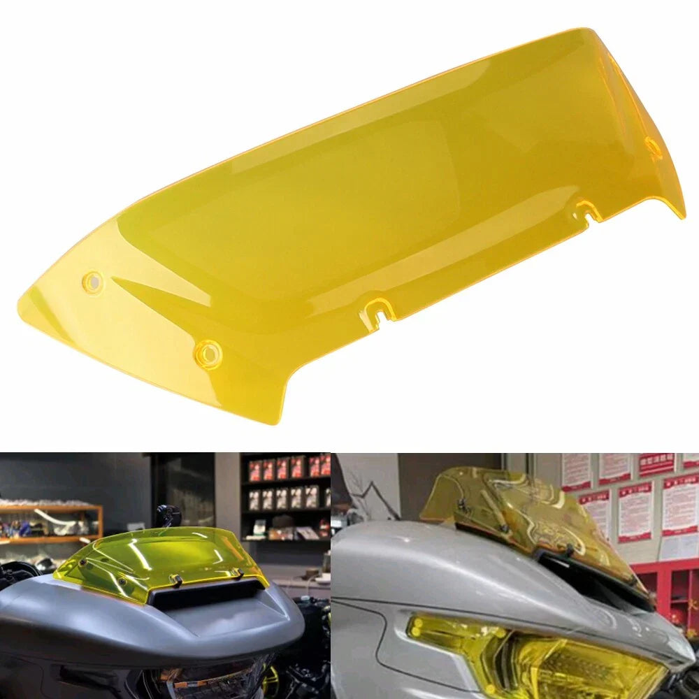 Yellow Windshield Fairing Deflector Cover for Harley FLTRX (2024)