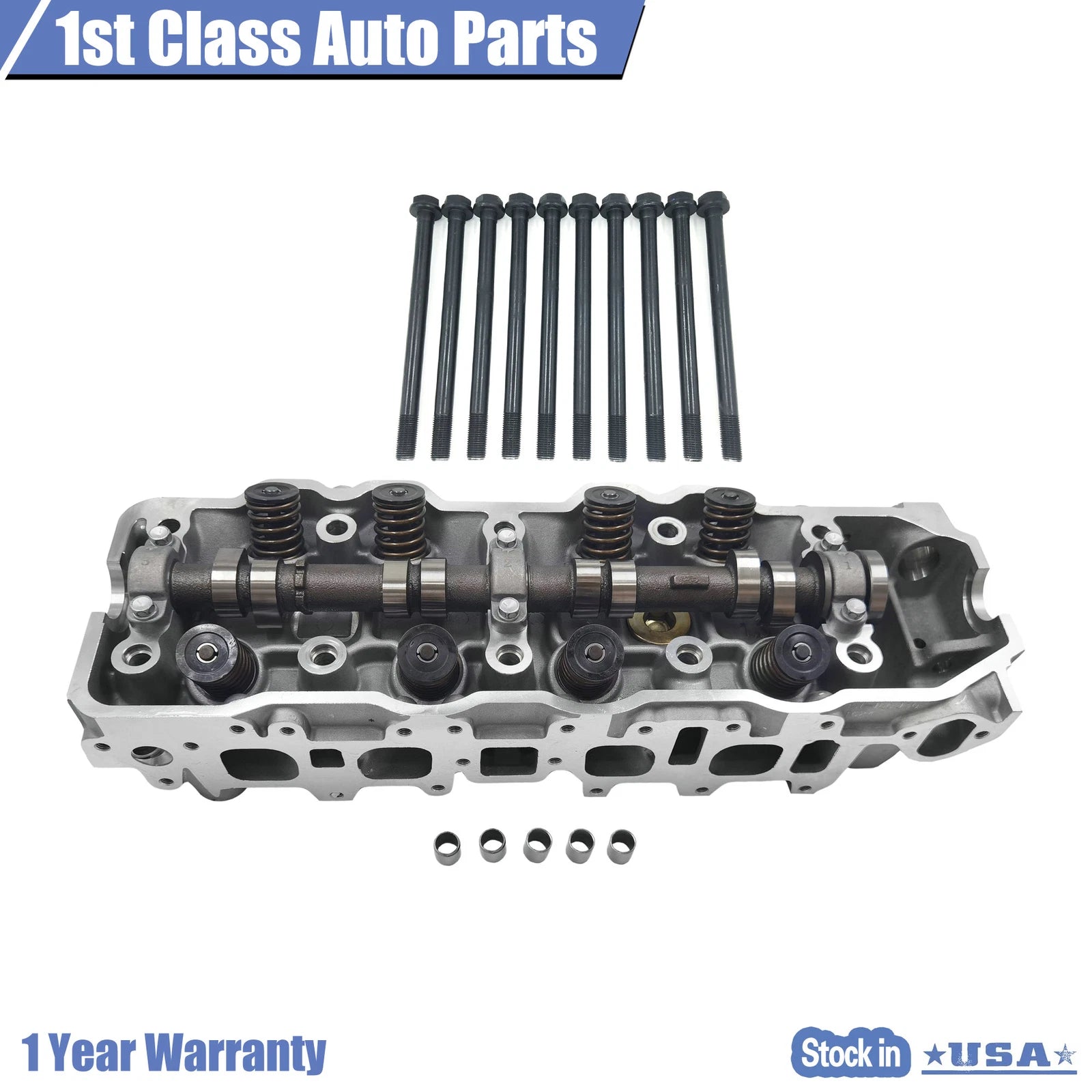 Complete Cylinder Head Rocker Arm with Head Bolts for Toyota 4Runner (1984–1995)