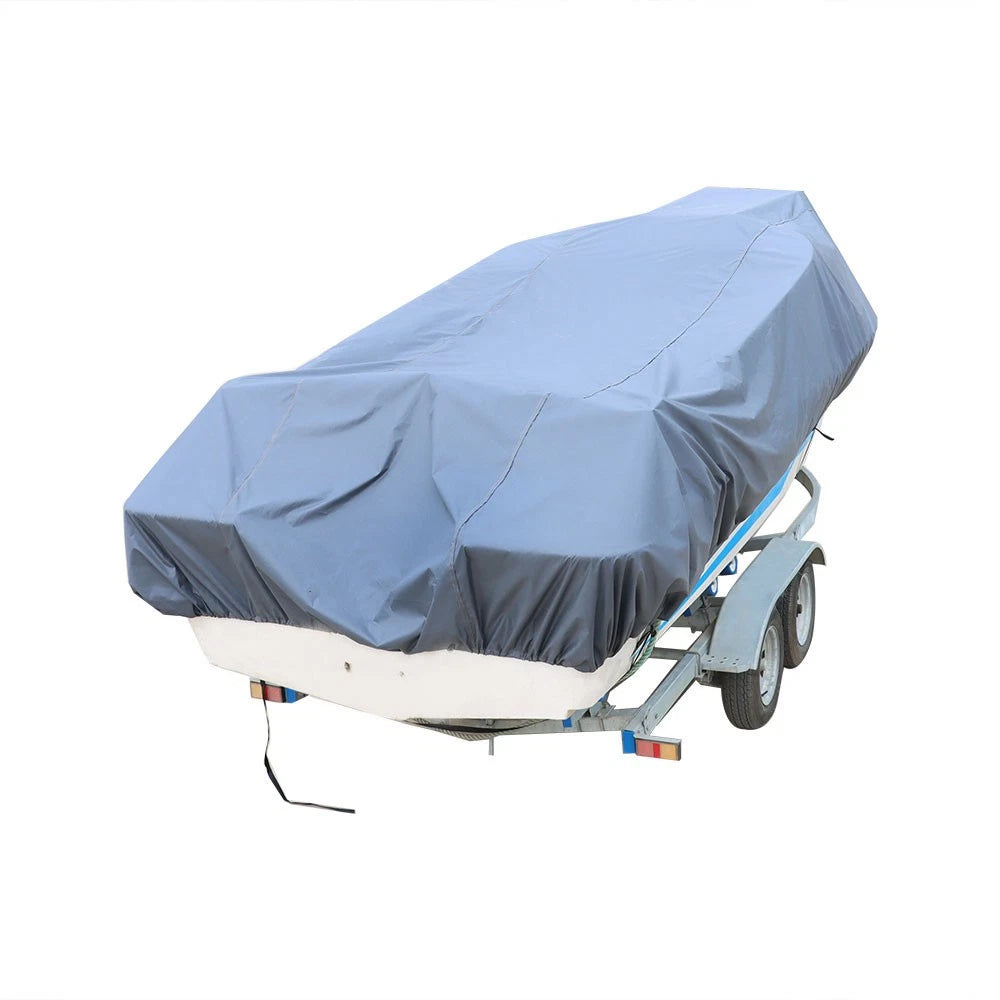 Trailerable Waterproof Boat Cover for All Boats (600D Marine Grade)
