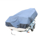 Trailerable Waterproof Boat Cover for All Boats (600D Marine Grade)