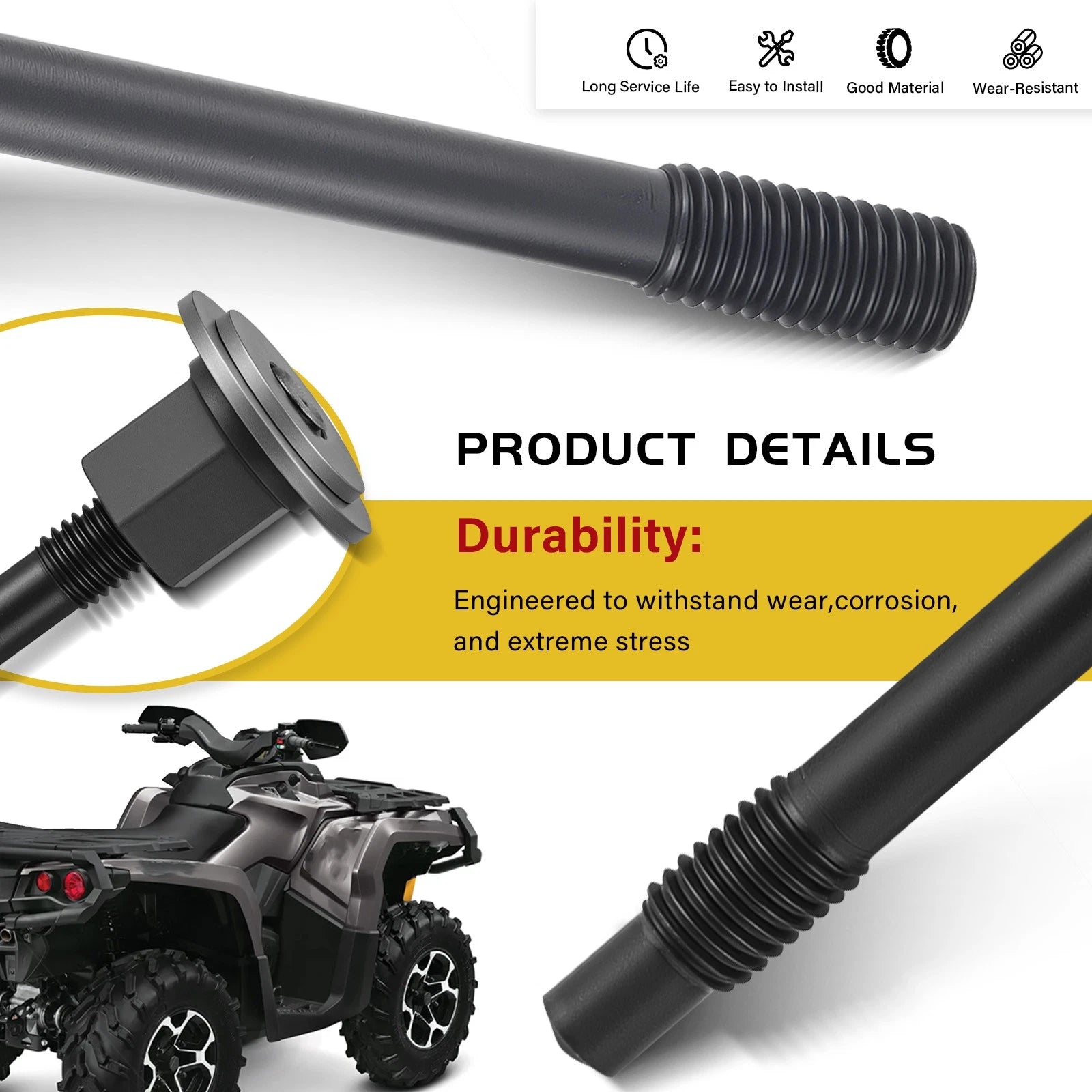 Clutch Stud Kit for Can-Am Outlander Maverick Commander Max 1000 1000R (2016–2023)