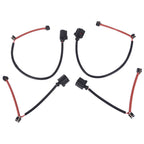 Set of 4 Brake Pad Wear Sensors for Audi Q7 (2007–2015) Porsche Cayenne (2003–2010) VW Touareg (2004–2010)