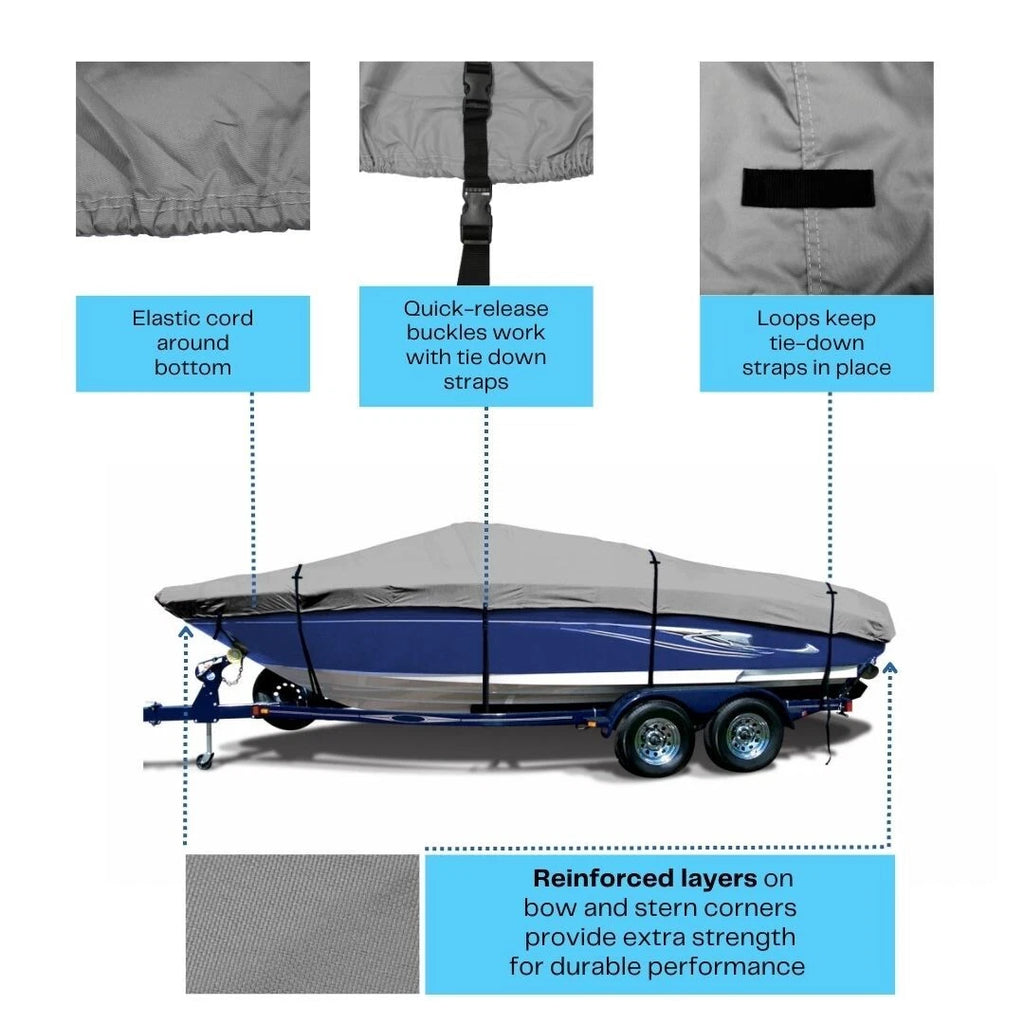 Waterproof Cover for Four Winns 234 Funship (2003–2010) UV Shield