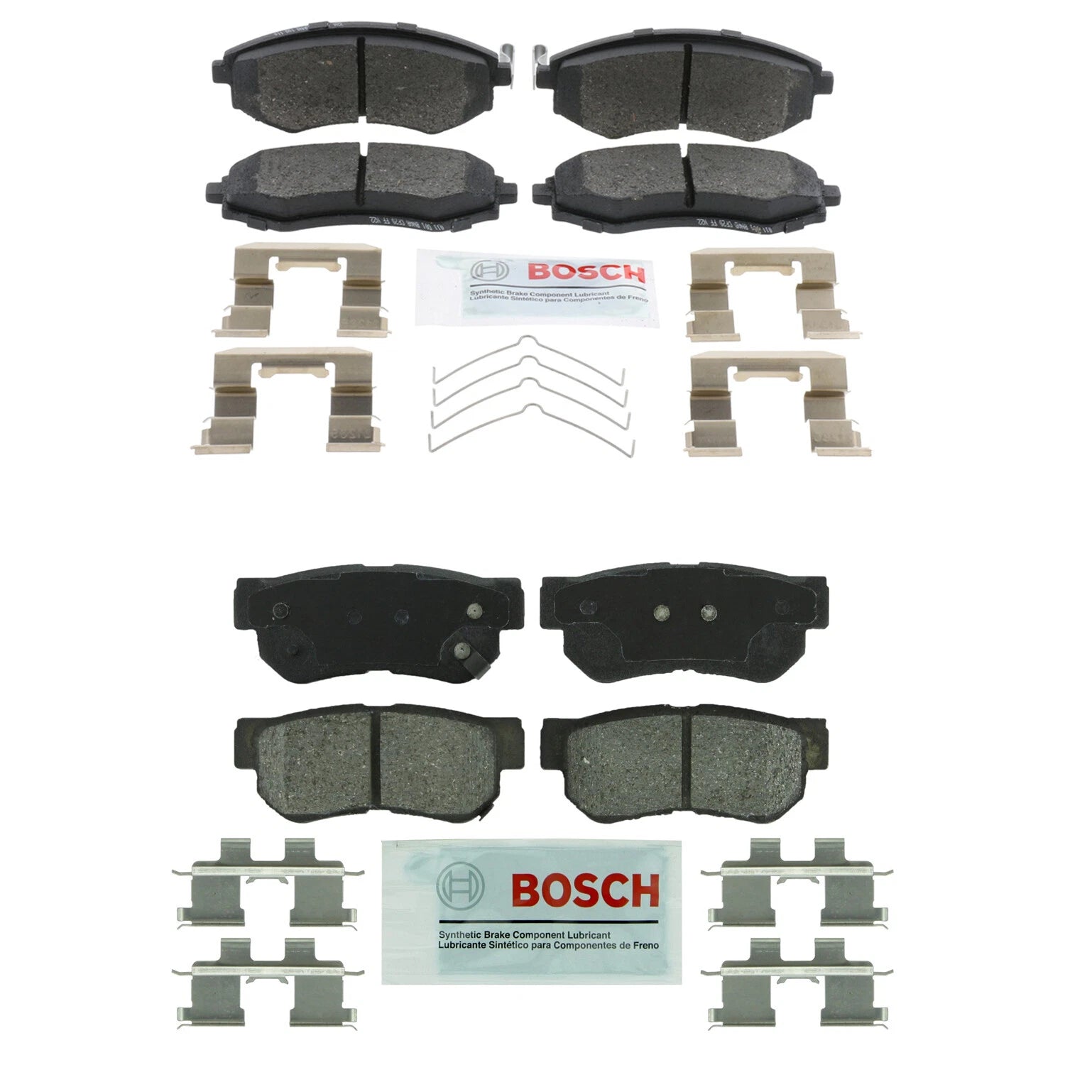 Bosch Blue Ceramic Disc Brake Pad Kit for Sonata Optima (2011–2019)