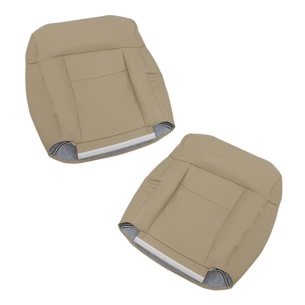 Leather Seat Cover Set for Ford F150 Lariat XLT (2004–2008) Tan