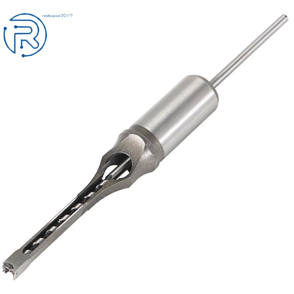 7-Pack Square Hole Drill Bits for Woodworking Tenon (High Speed)