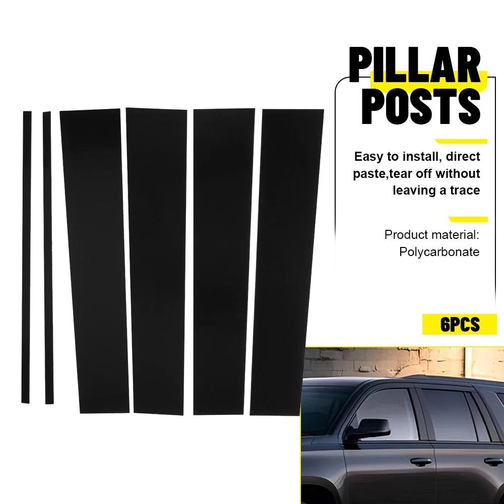 Pillar Posts Door Trim Cover Molding for GMC Yukon, Chevy Tahoe (2015–2019)