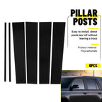 Pillar Posts Door Trim Cover Molding for GMC Yukon, Chevy Tahoe (2015–2019)