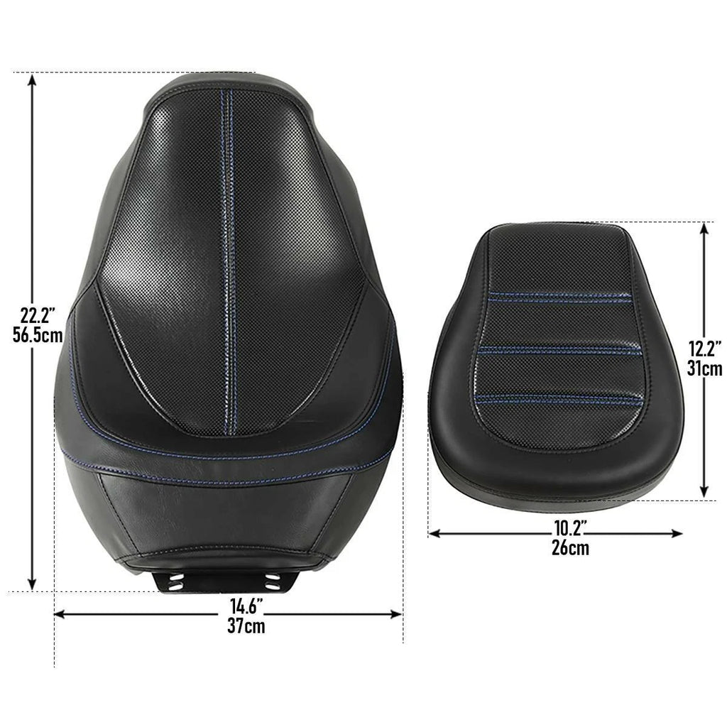 Driver & Passenger Seat for Harley Touring Street Glide (2009–2023)