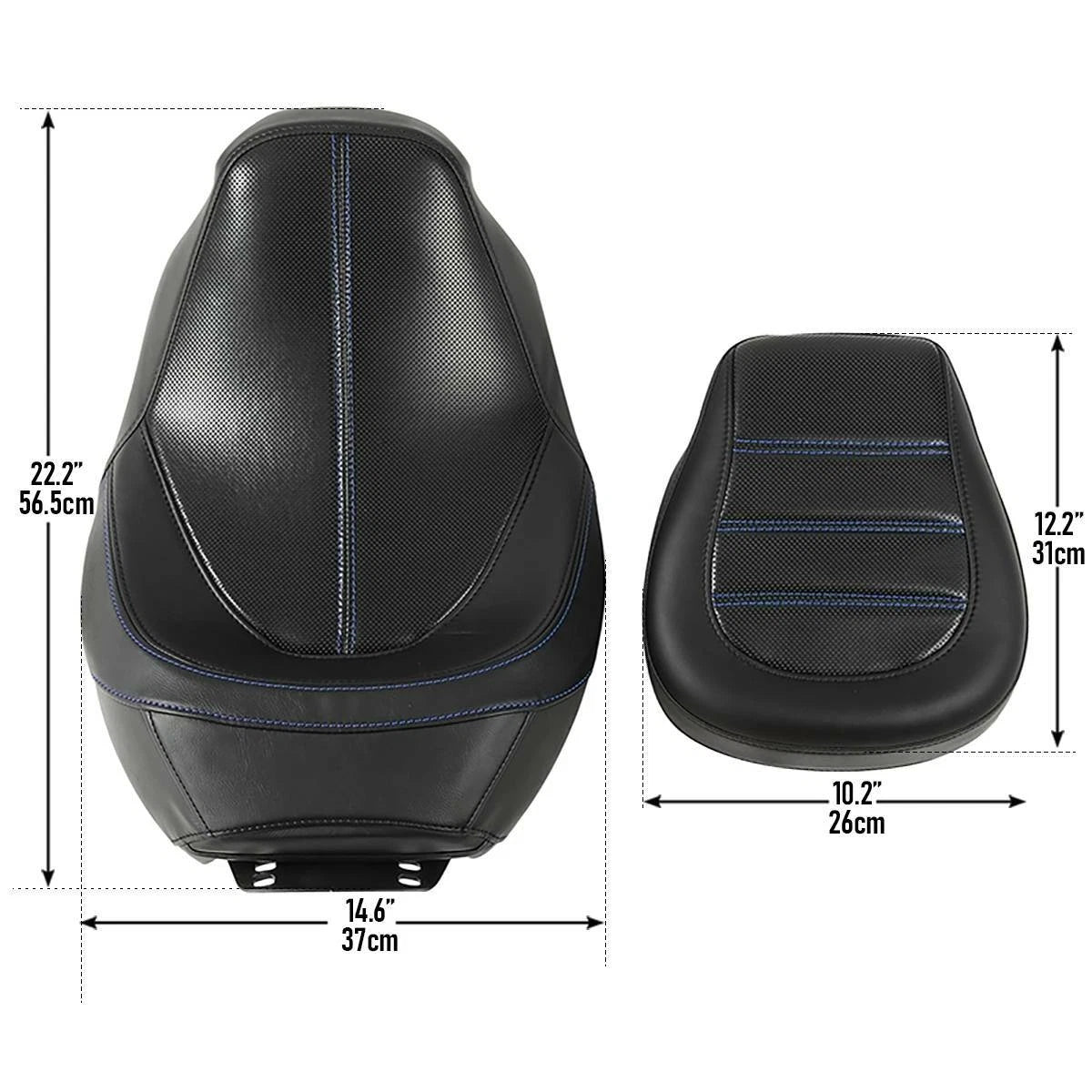 Driver & Passenger Seat for Harley Touring Street Glide (2009–2023)