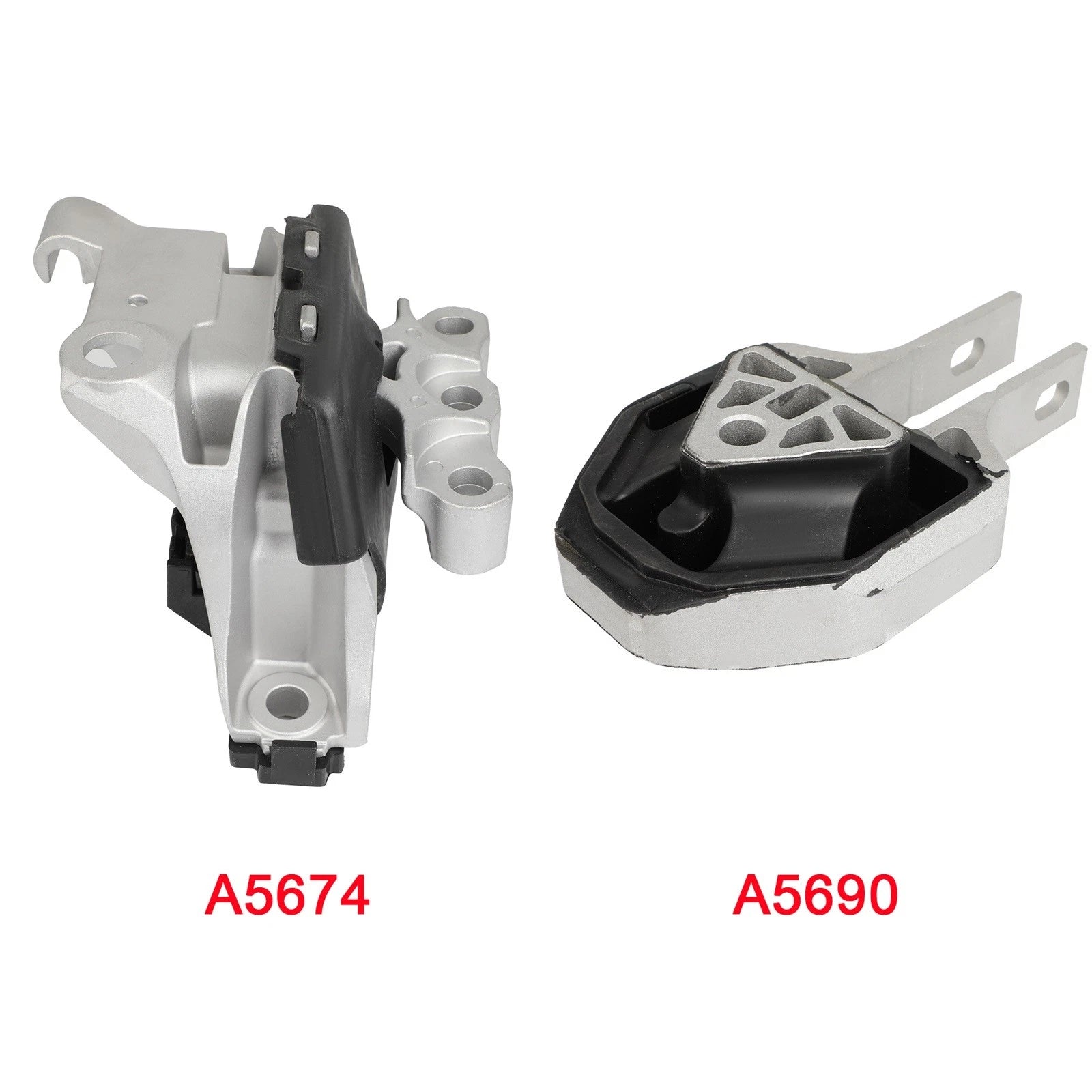 Set of 2 Engine Motor Mounts for Dodge Dart (2013–2016) L4 2.0L DOHC