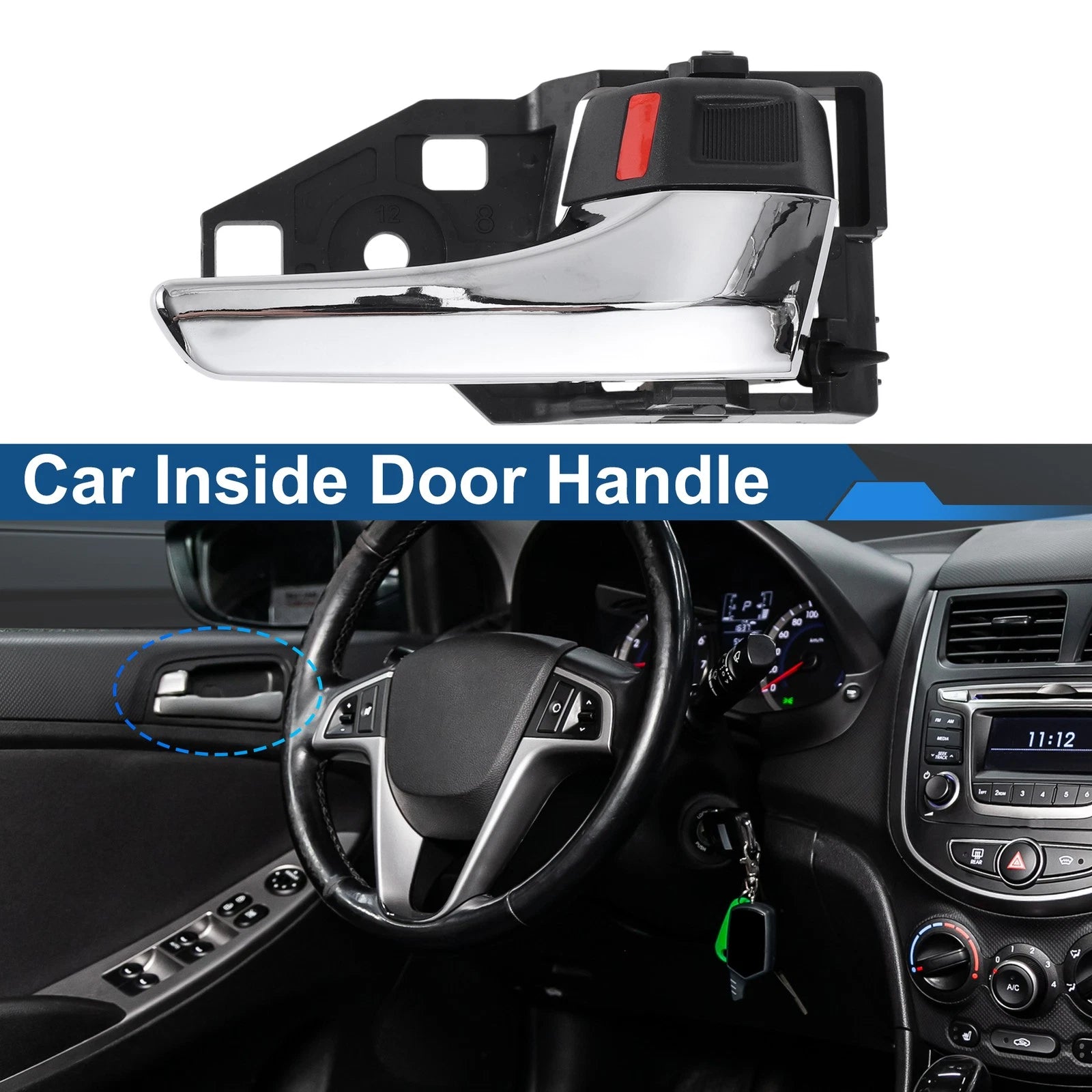 Front Driver Side Interior Door Handle for Toyota Camry (2012–2017) No.692050K110