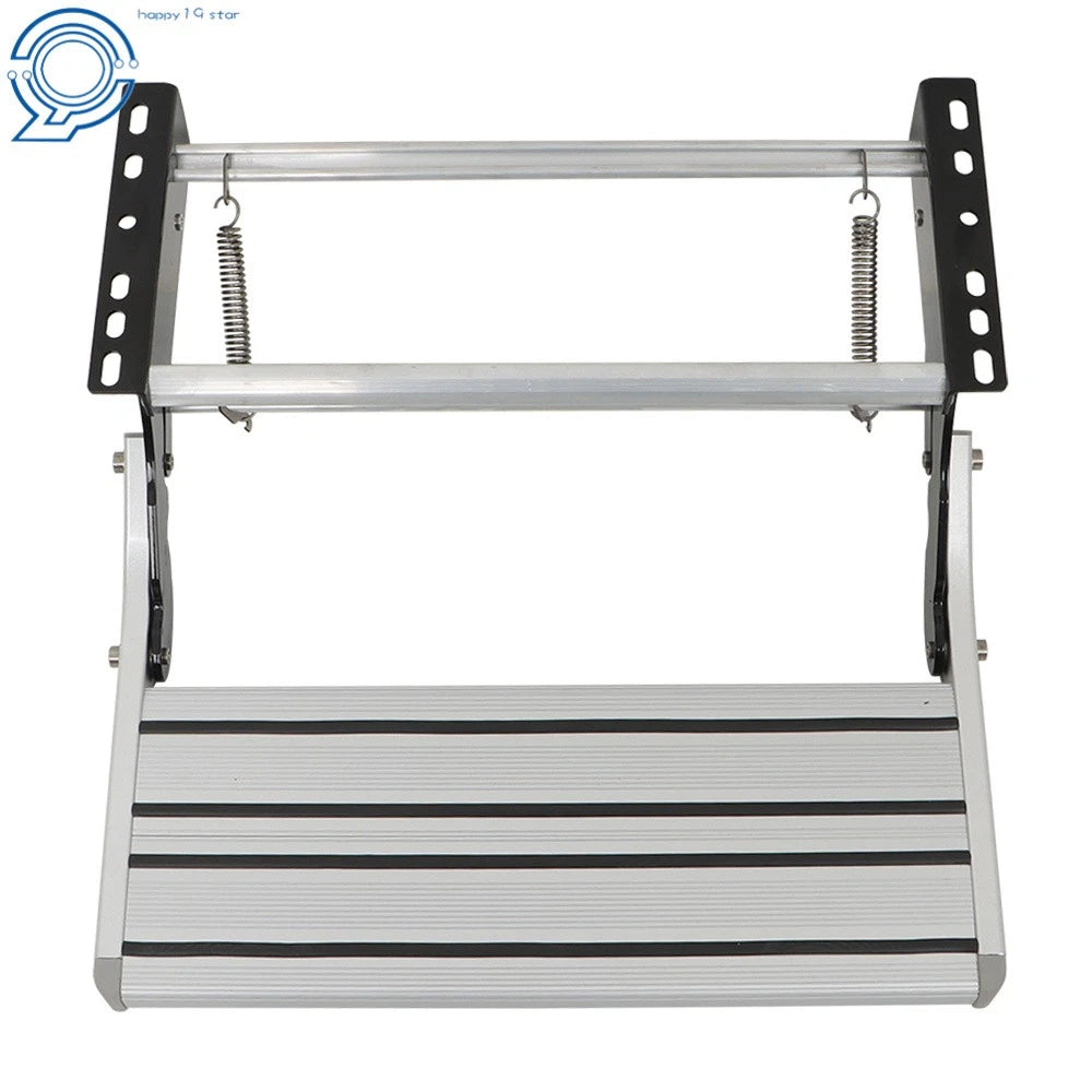 Retractable RV Camper Steps for Easy Access (Aluminum, Anti-Slip)