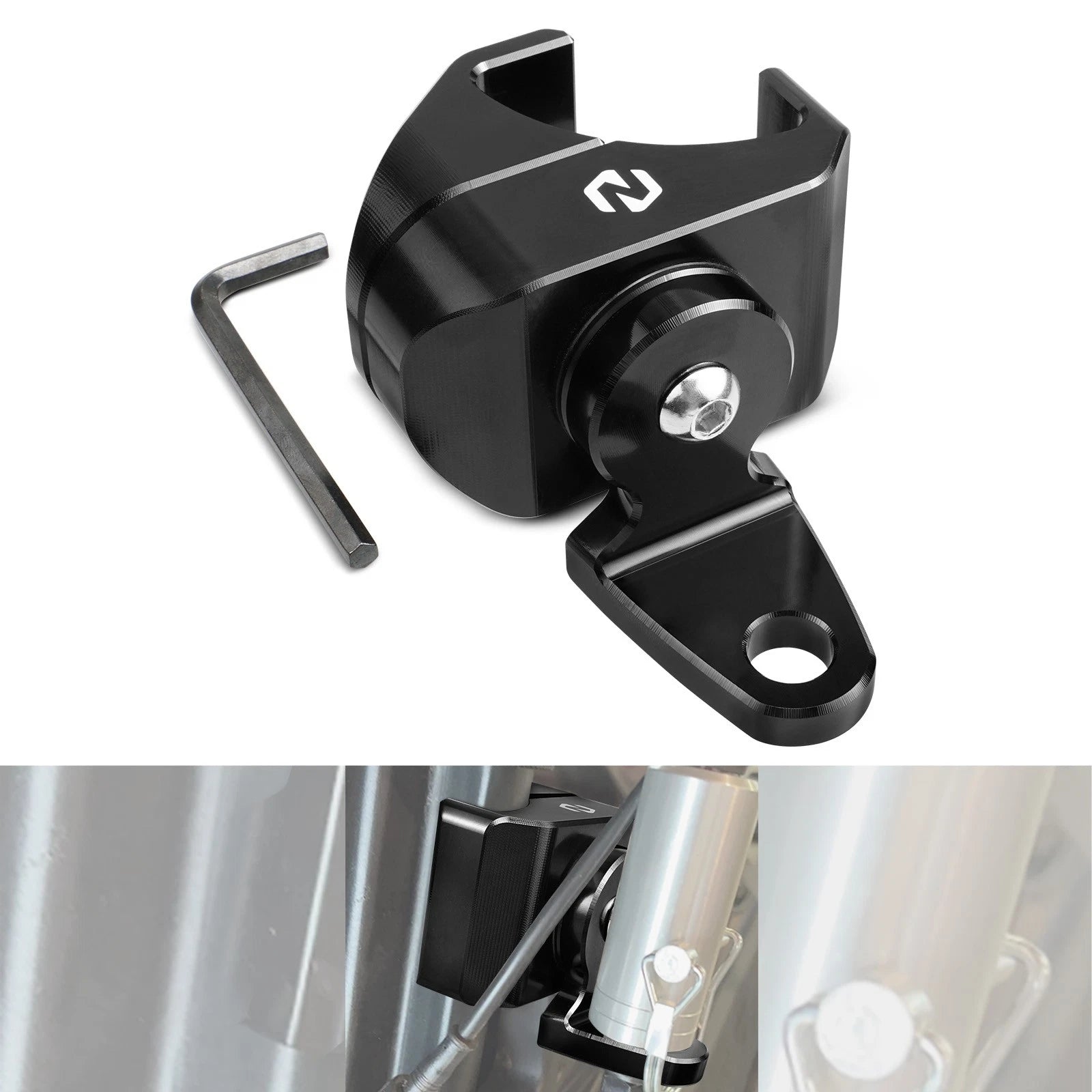 Whip Light Flag Mount for Polaris Ranger 570 XP 900 General 1000 (2015–2023)