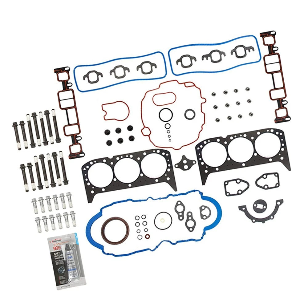 Head Gasket and Bolt Set for Chevrolet GMC Isuzu 4.3L OHV (1996–2002)