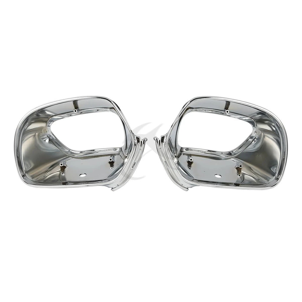 Chrome Rear View Mirror Covers for Honda Goldwing 1800 GL1800 (2001–2017)