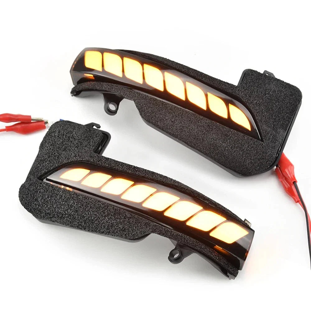 LED Wing Mirror Indicator Lights for Toyota Hilux Fortuner Innova (17-21)