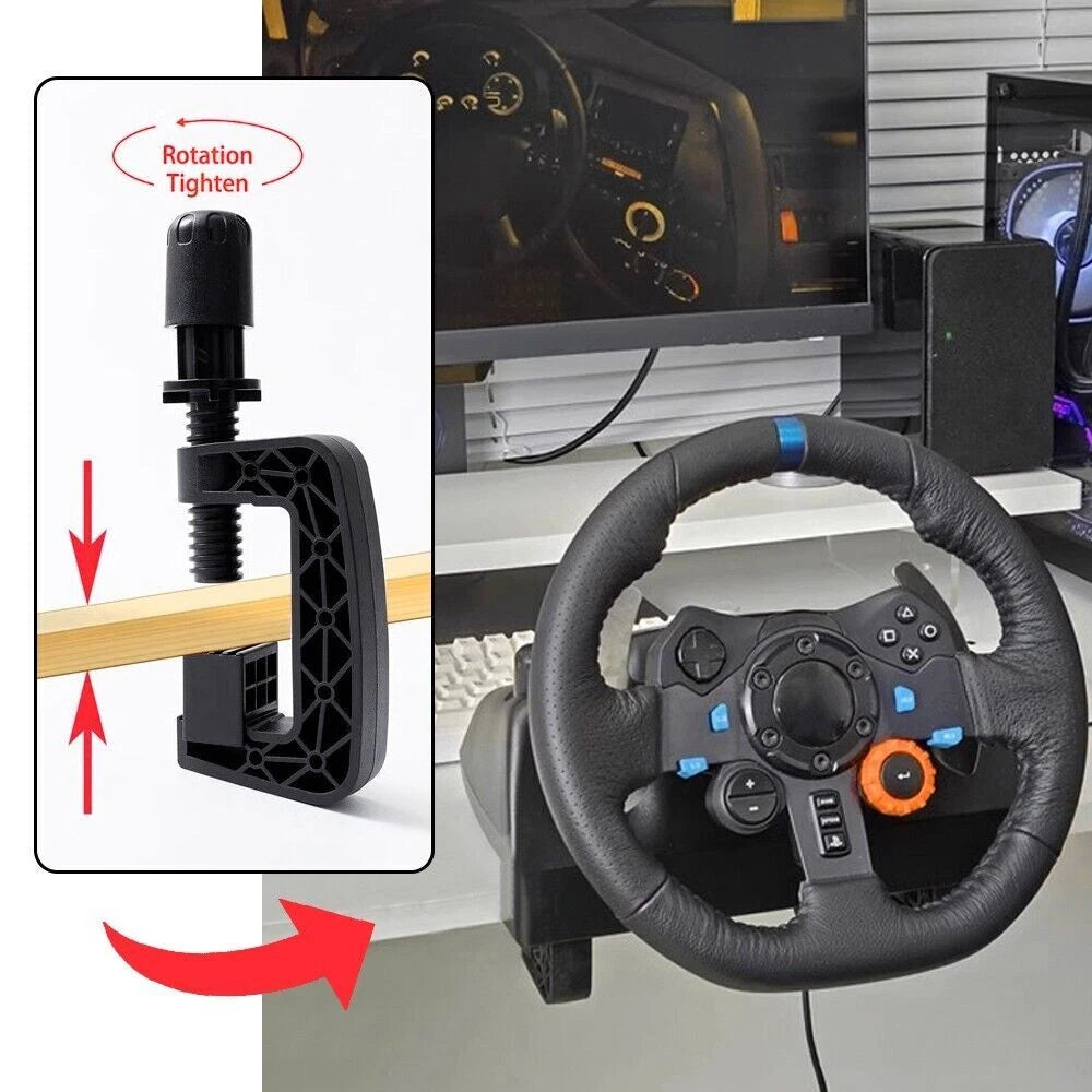Steering Wheel Fixing Clamp for Logitech G25 G27 G29 G920 G923