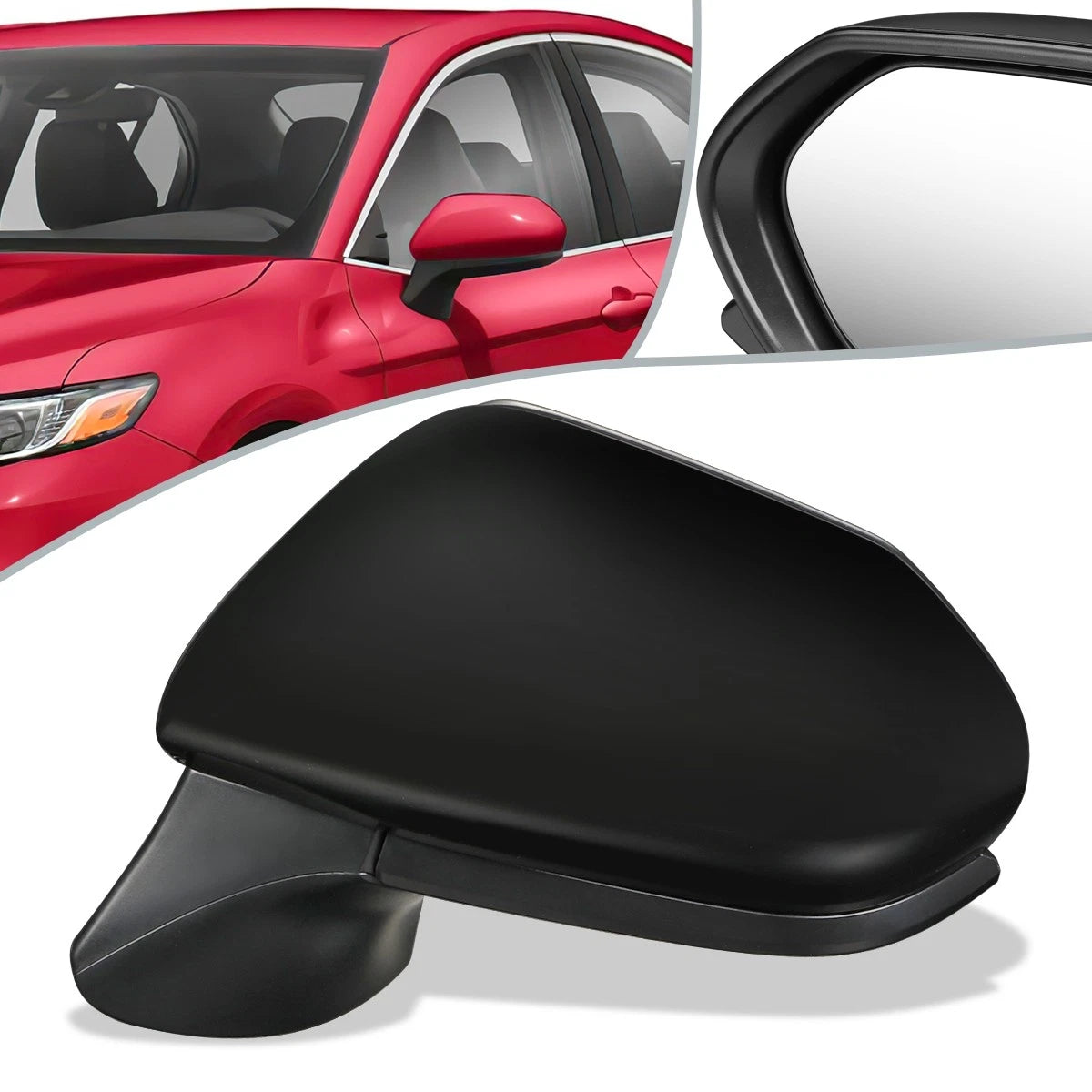 Powered Adjust Driver Left Side View Door Mirror for Toyota Camry (2018–2020)