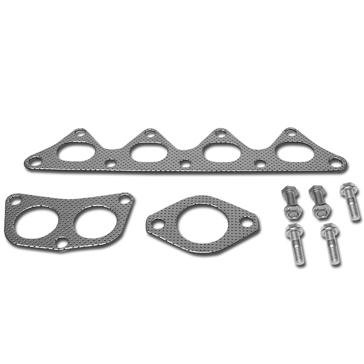 Exhaust Manifold Header Gasket w/Bolts for Mitsubishi Lancer (2002–2007)