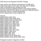 Regulator Rectifier for BMW F650GS F650CS F700GS G650GS F800 ST/GS/GT/R/S (1999–2016)