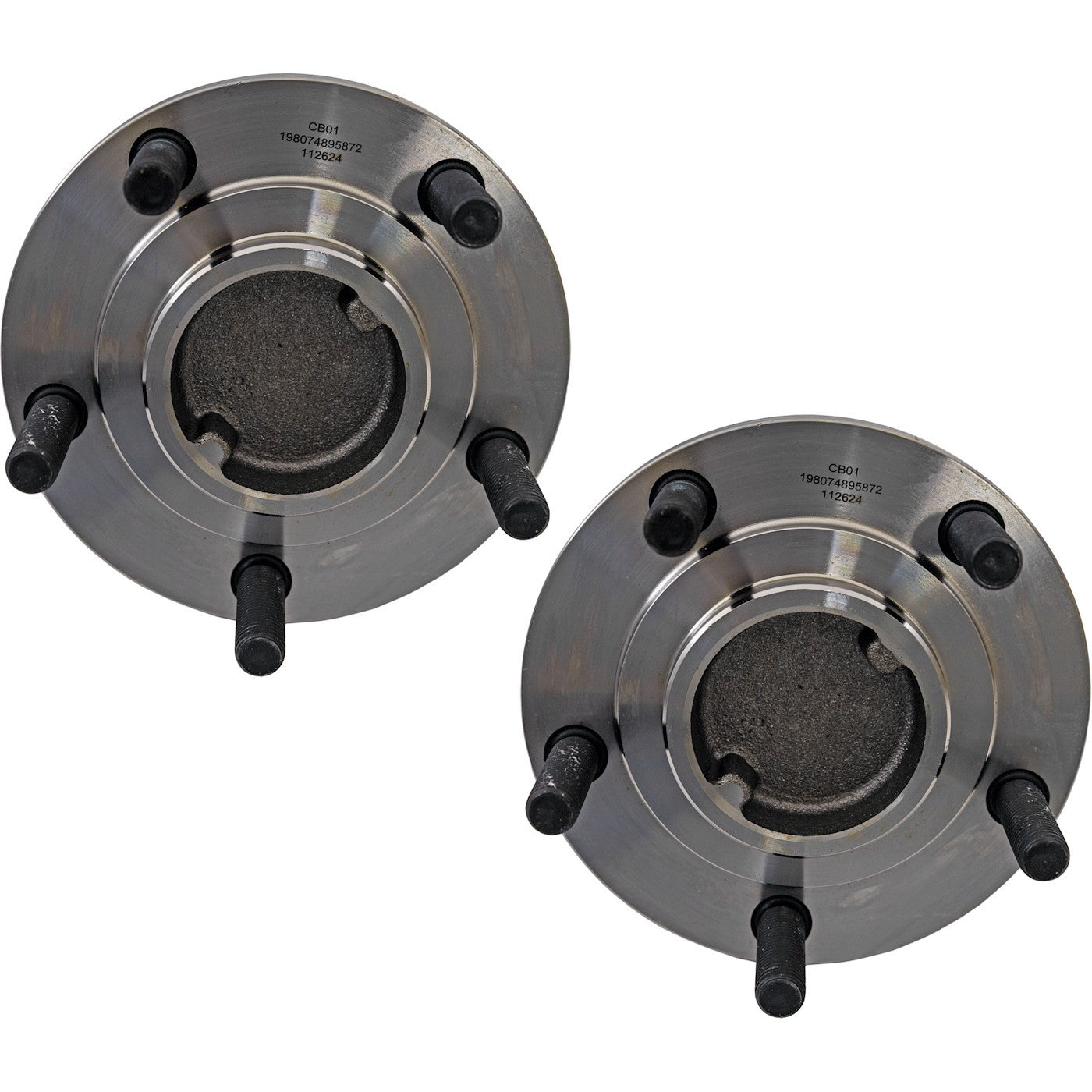 Set of 2 Wheel Hubs for Coupe (Rear Driver & Passenger Side)