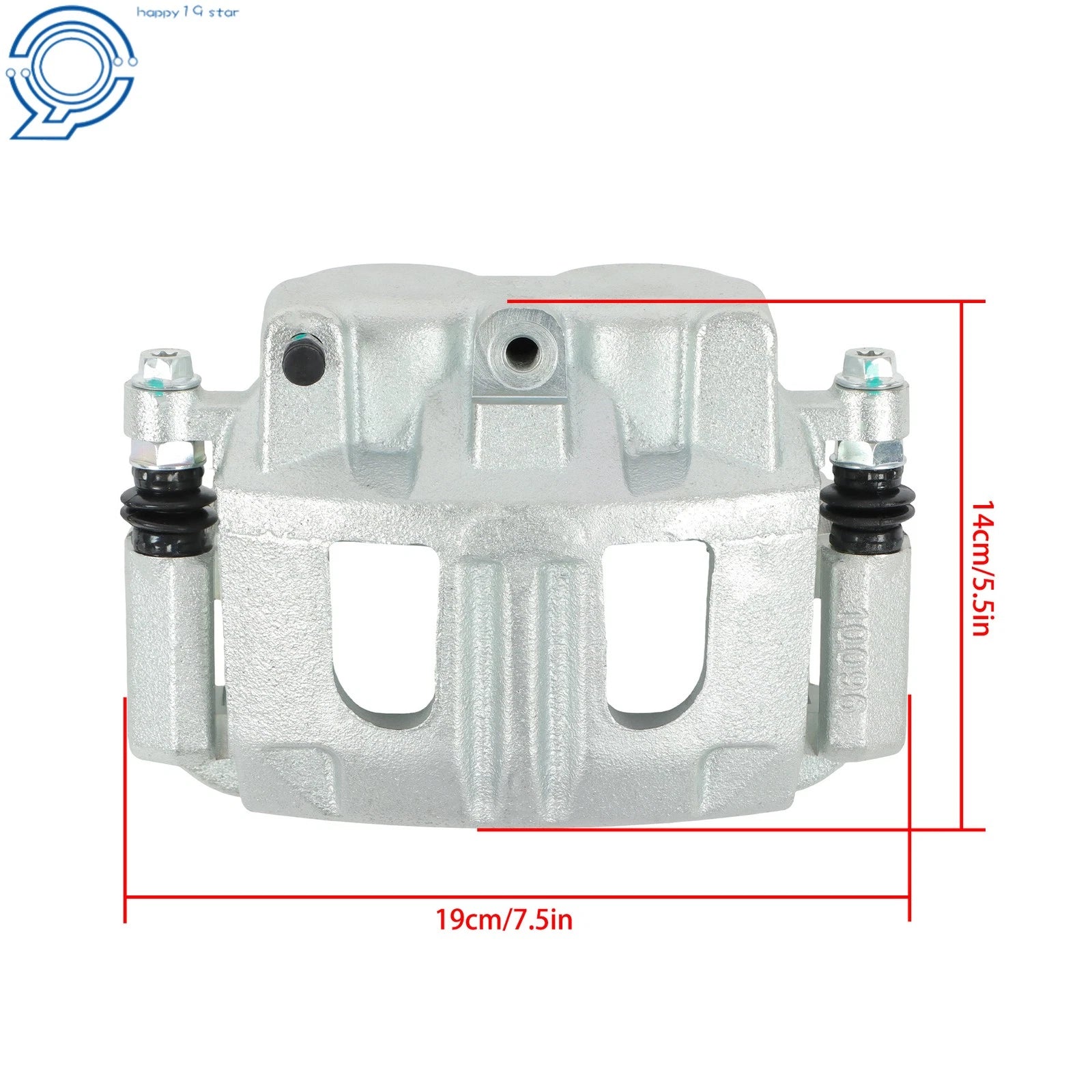 Front Right Brake Caliper with Bracket for Chevrolet Equinox (2005–2006)