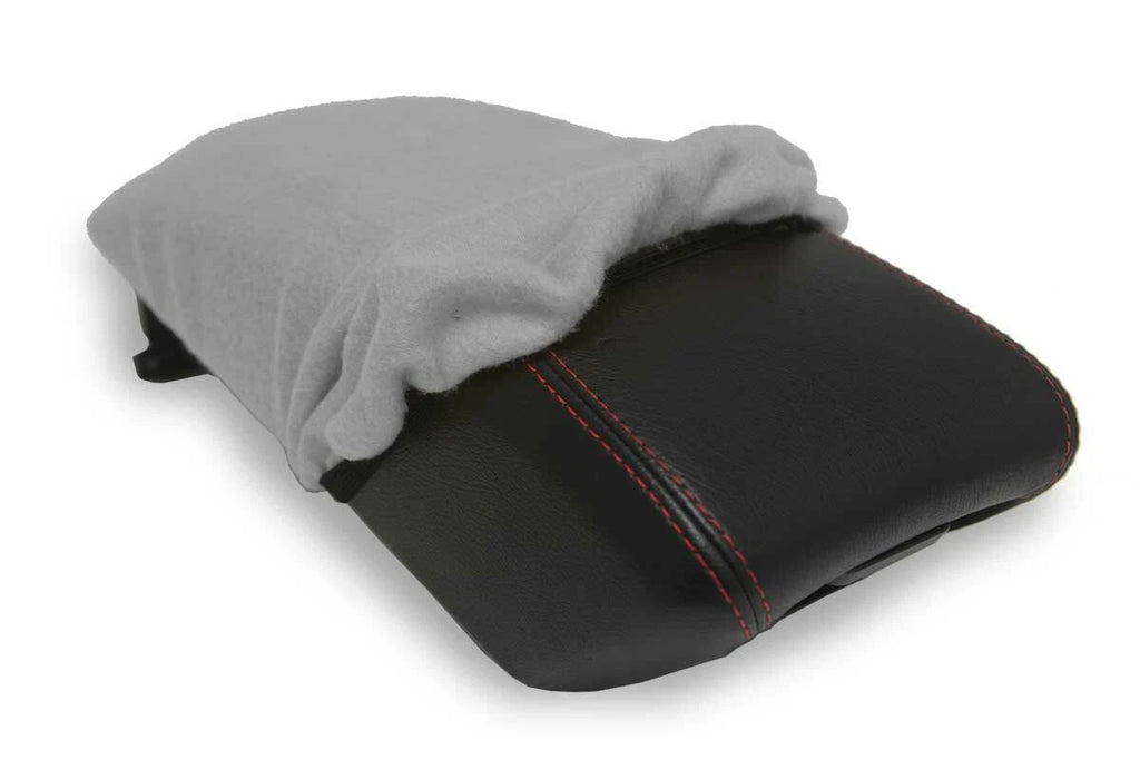 Console Lid Armrest Cover for Hyundai Sonata (2011–2014) Gray Fleece