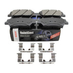 Bosch QuietCast Front Ceramic Brake Pads for Hyundai Azera Santa Fe Kia Sorento (2006–2019)