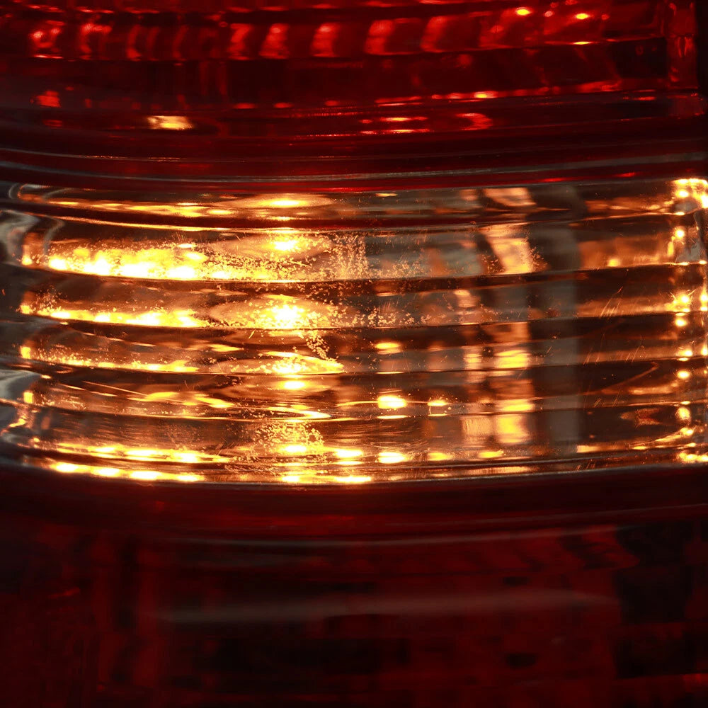 Set of 2 Red Smoked Tail Lights for Toyota Tacoma (2001–2004)