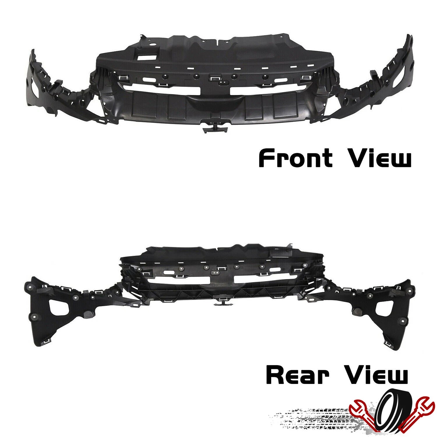 Front Bumper Cover Support for Ford Focus Hatchback Sedan (2012–2014)