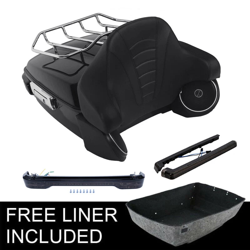 Trunk Backrest Light Speakers for Harley Touring Electra Glide (2014–2026)