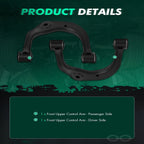 2X Front Upper Control Arm for Toyota 4Runner Tacoma 4WD (1996–2002)